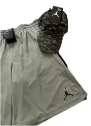 Jordan Camo Shorts Flex Dry Mens Size LARGE And H86 Jumpman Cap SET AJ1