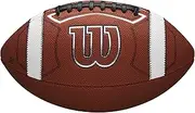 WILSON GST SpeedSkin One Football - Brown, Official Size