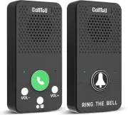 Full Duplex Intercoms Wireless for Home for Seniors & Caregivers - 500FT Long Ra