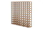 Timber Wine Rack Storage Cellar Organiser 120 Bottle