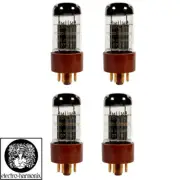 Brand New Gain Matched Quad 4x Electro-Harmonix 6SN7 Gold Pin Vacuum Tubes