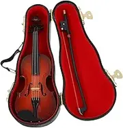 ERINGOGO Mini Violin Adornment Basswood Material Perfect Present for Music Lovers