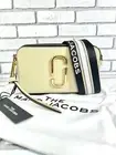 Free New Marc Jacobs Snapshot Camera Bag New Cloud White Multi