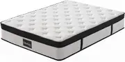 Kingston Slumber RelaxMax 31cm Double Mattress, Medium, Euro Top, 5-Zone, Pocket Spring, Knitted Fabric