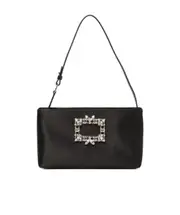 Roger Vivier RV Nightlily Broche Vivier Buckle Mini Bag One size black