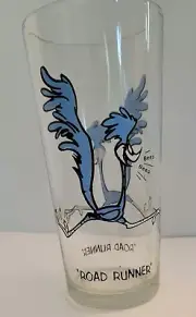 Vtg 1973 Pepsi Collector Series Looney Tune Road Runner Glass NEW