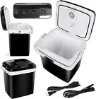 Mini Fridge Electric Cooler and Warmer for Car- 12V DC Car Refrigerator with Aut