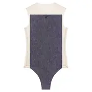 [courreges] Frame Illusion Hooded Bodysuit
