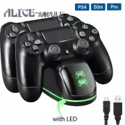 Dual Controller Charger Dock Station USB Fast Charging Stand for PS4/Slim/Pro