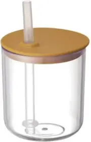 KINTO BONBO Kids Straw Cup 200ml Yellow 26381 Baby from JAPAN