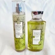 BATH & BODY WORKS WHITE CITRUS MIST & SHOWER GEL Set