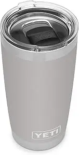 YETI Rambler 20 oz Tumbler Retired Color, Stainless Steel, Vacuum Insulated with MagSlider Lid, Granite Gray