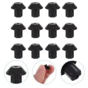 48PCS Cooktop Grate Rubber Feet Gas Burner Grate Part Stove Grate Rubber Feet
