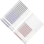 jojofuny 4 Sets Heat Erasable Pens for Sewing DIY Marking Tools High Temperature Disappear Pens White Red Blue and Black for Quilting and Dressmaking