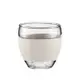 【bodum】 pavina 玻璃杯100cc(一盒2入)_米白矽膠環/軟木環雙層