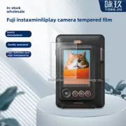 2 Pieces LCD Screen Protector Tempered Glass for Instax Mini Liplay Camera