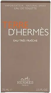 Terre D'Hermes Eau de Toilette Tres Fraiche Spray, 75ml