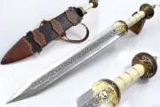 Roman Master Sword Gladius Sword | Hand Engraved Vikings Sword | Wedding Gift