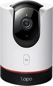 TP-Link Tapo 2K QHD Pan/Tilt Security Camera, AI Detection, Privacy Protection, Starlight Sensor, 2-way Audio, 4MP, Night Vision, Cloud&SD Card Storage, Works with Alexa & Google Home (Tapo C225)
