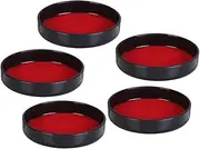 WOONEKY Dice Cup Lid Plush Interior Dice Shaker Lid Dice Cup Base Plate Precision Fit Easy Installation Noise Reduction for Parties Dice Supplies