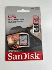SanDisk Ultra SDXC UHS-I Card 128GB - Brand New