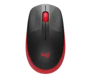 Logitech M190 Wireless Mouse - Red