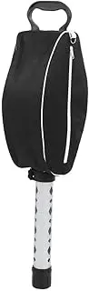 Golf Ball Shag Bag, Telescopic Aluminium Tube Golf Ball Shag Bag, Retriever Pick Up 80 Balls Holder Collector, Waterproof Wear Resistant Golf Ball Shagger for Outdoor Sports Supplies