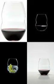 Riedel Swirl Red Wine Glasses, Set of 2