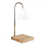 Dimmable Candle Warmer Lamp Candle Melter Table Lamp Scented Candle Holder For Jar Candles Wax Melting Log White Hood