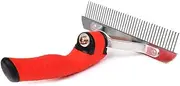 GANAZONO Rake Design Dog Hair Comb Durable Single Row Grooming Tool for Cats Dogs for Shedding Essential Pet Supplies for Home Shop Use