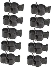 TIDTALEO 10Pcs Professional Awning Hooks Reusable Outdoor Awning Clips for Camping String Lights for Holiday Decorations and Home Parties