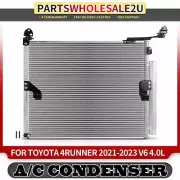 New AC A/C Condenser for Toyota 4Runner 2021 2022 2023 V6 4.0L Sport Utility SUV (for: Toyota)