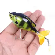 1PCS Fishing Lures Lot Whopper Plopper Top water Rotating Tail Bass Trout popper