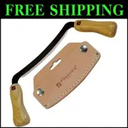 Made in the U.S.A. 5-Inch Flexible Draw Knife with Leather Blade Protector