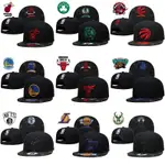 2023 NBA 球隊熱湖人隊公牛隊 SNAPBACK 帽嘻哈帽帽子純色帽