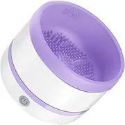 Automatic Makeup Brush Cleaner Machine | Electric Concealer Blush Eyeshadow Brush Cleanser,Rechargeable Beauty Cosmetic Tool Washer for Foundation Concealer Eyeshadow Blush Applicators