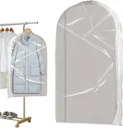[Generic] Dust Cover Bags for Clothes - Closet Organizers Clothes Storage Bags | Versatile Coat Dress Storage Protector Suit Cover for Friends Lovers Adults