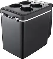 Portable Mini Fridge, Compact Car Refrigerator 6 Liter Car Mini Refrigerator Lightweight Dual-Use Insulated Cooler Box Container Semiconductor Car Refrigerator Ice Box Portable Car Fridge for Travel a