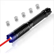 1MW THOR M 650nm Adjustable Focus Red Laser Pointer Pem Beam Light Flashlight