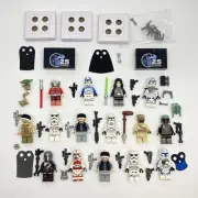 New LEGO Star Wars 15 Minifigures Darth Malak Rex Fives Shock Trooper Mando Boba