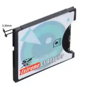 NFHK SD to CF Card Adapter MMC SDHC SDXC to Standard Compact Flash Type 2