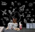 3D Space Pattern Wallpaper Wall Mural Removable Self-adhesive 197