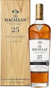 The Macallan 25 Year Old Single Malt Scotch Whisky @ 700ml