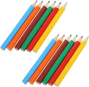 120pcs Mini Colored Pencil Pencils for Pencils Bulk Mini Pencils Hockey Pencils Portable Short Pencils Short Sharpened Pencils Short Fat Pencils Short Coloring Pencils Wood Generic