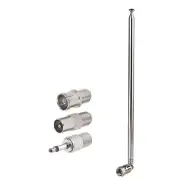 DAB FM Radio Telescopic Aerial Antenna 75Ω & PAL TV/3.5mm fits Yamaha Bose-Wave