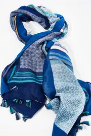 Autumn Print Scarf--GRE-AW4-W21