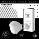 川鈜 KF94韓版3D立體醫用口罩-雙鋼印-經典白 (10片/盒)X2盒