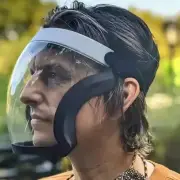 Full Face Welding Mask Kitchen Transparent Shield Facial Anti-fog Head Co-/b