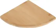 Alipis Rustic Wooded Corner Wall Shelf Wall Mounted Floating Corner Shelf Rack