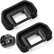 [Fotover] Eyecup Eyepiece Viewfinder for Canon EOS 6D, 6D Mark II, 5D, 5D Mark II, 80D, 70D, 60D, 50D, 40D, 30D, 20Da, 20D Cameras Replaces Canon EB Eyepiece (Pack of 2)
